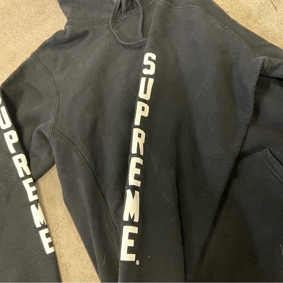 Supreme X anti Hero Men black Hoodie - Picture 2 of 8